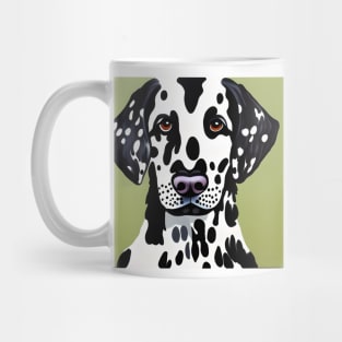 Dalmatian Dog Painting Mug